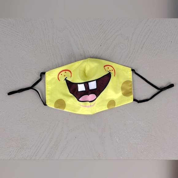 Sponge Bob Face Mask - Picture 1 of 3